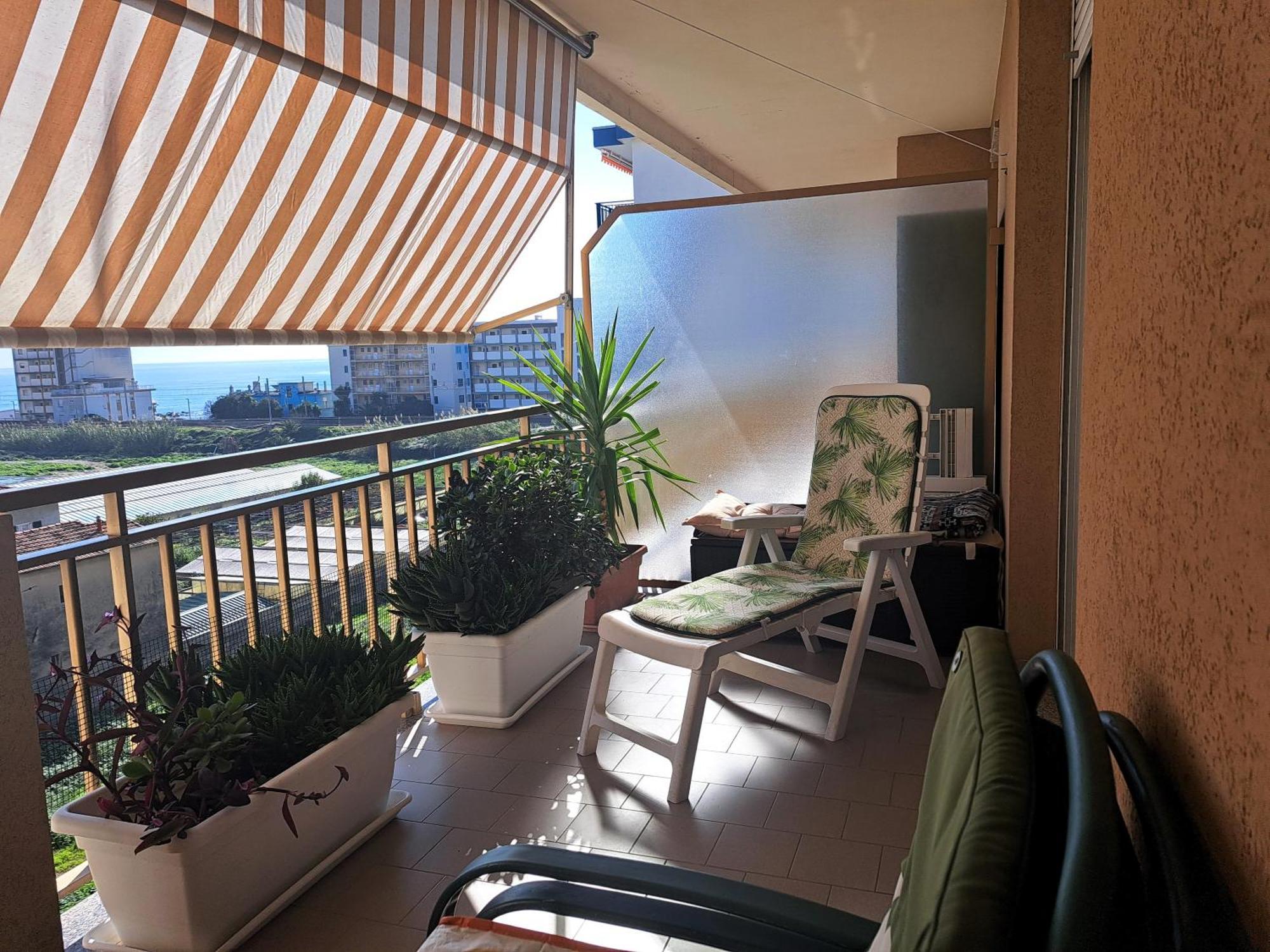 Appartamento - Terrazzo Vivibile Vista Mare, Wi-Fi Gratuito Валлекрозия Экстерьер фото